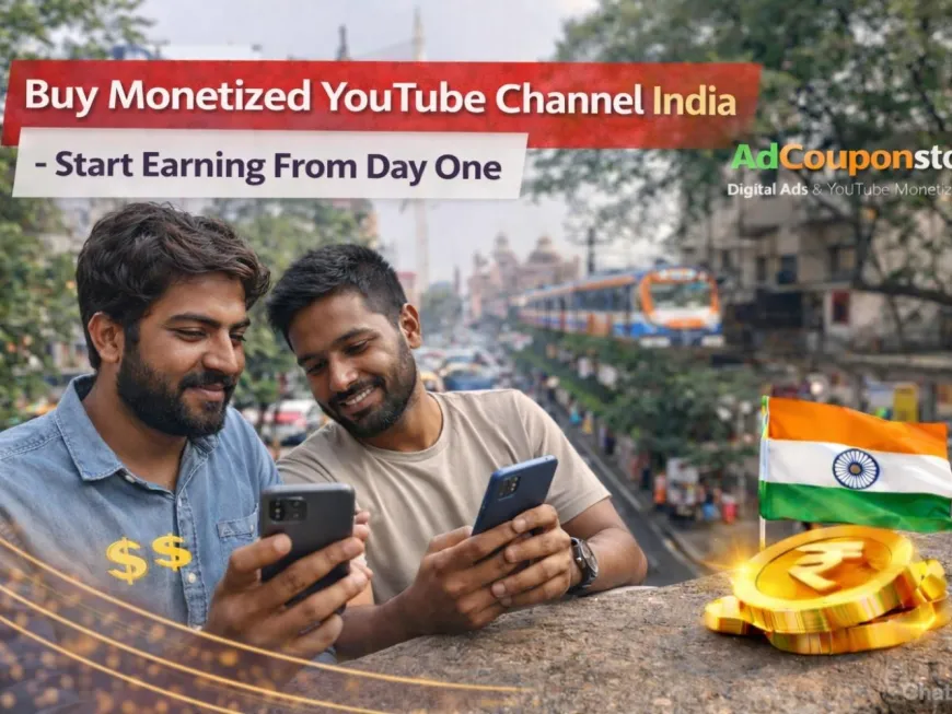 Buy Monetized YouTube Channel India – Start Earning From Day One (2026 Guide)