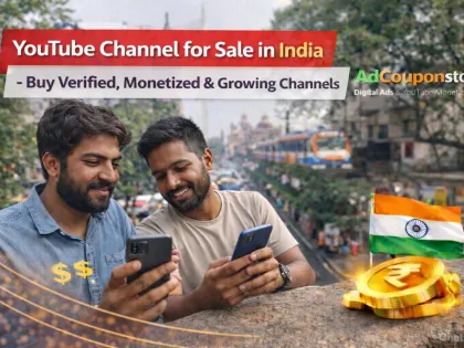 YouTube Channel for Sale India – Buy Verified, Monetized & Growing Channels in 2026