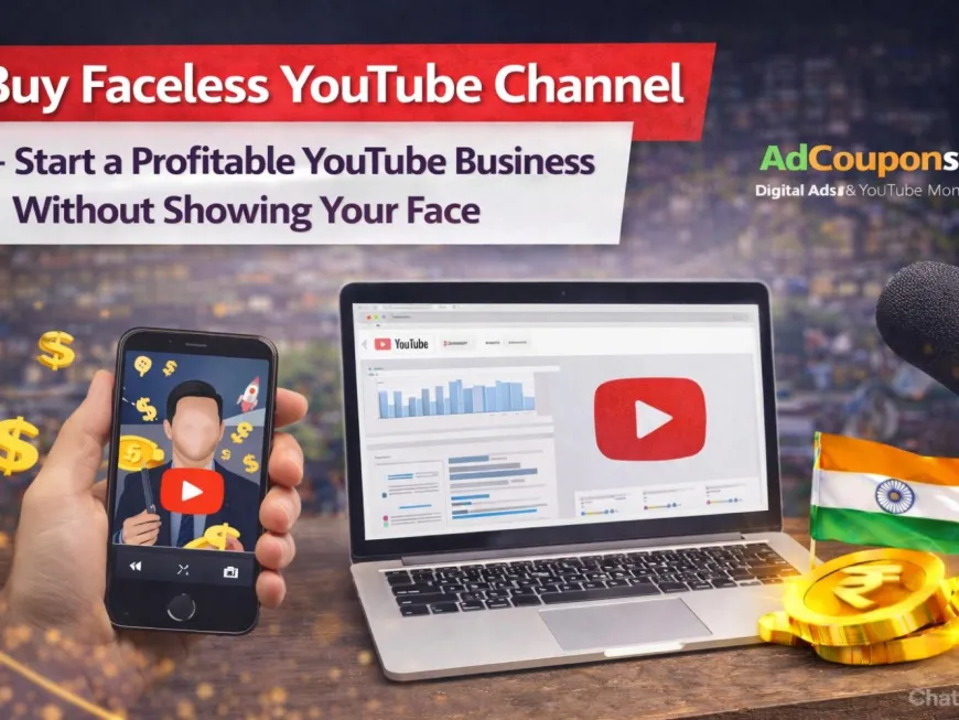 Buy Faceless YouTube Channel – Start a Profitable YouTube Business Without Showing Your Face
