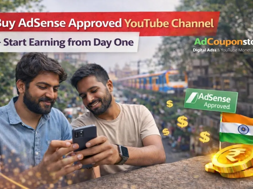 Buy AdSense Approved YouTube Channel – Start Earning from Day One