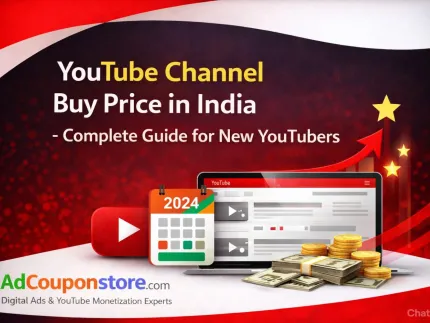 YouTube Channel Buy Price in India – Complete Guide for new creators (2026)