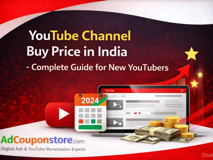 YouTube Channel Buy Price in India – Complete Guide for new creators (2026)