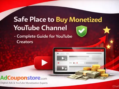 Safe Place to Buy Monetized YouTube Channel (Complete 2026 Guide)
