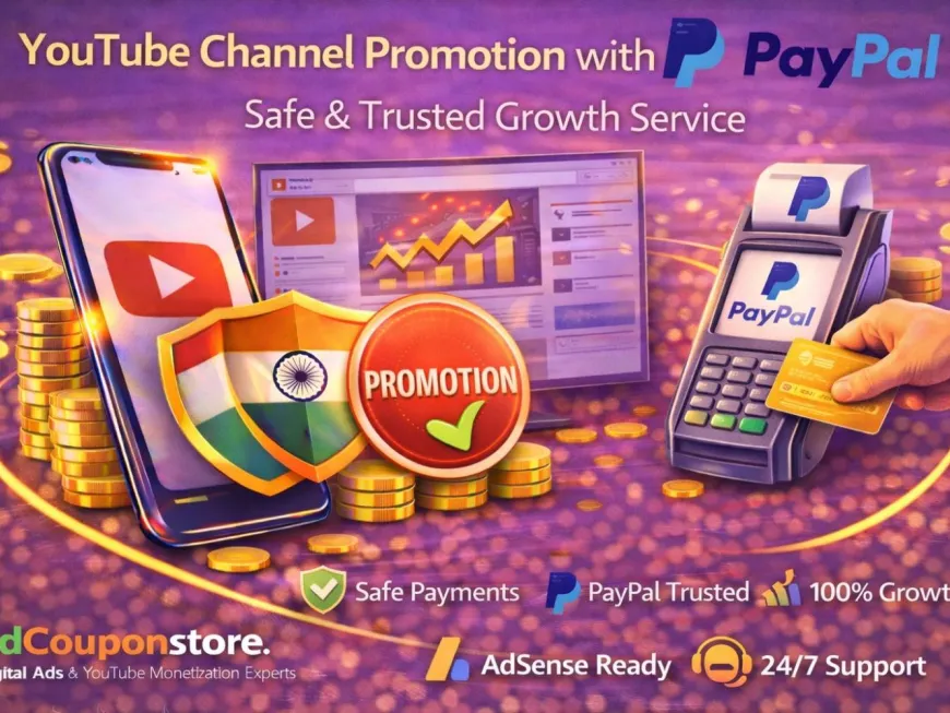 YouTube Channel Promotion with PayPal – Safe & Trusted Growth Service