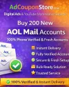 Buy 20 New AOL Mail Accounts – 100% Phone Verified &amp; Fresh