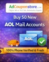 Buy 20 New AOL Mail Accounts – 100% Phone Verified &amp; Fresh