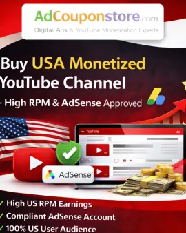 Buy Monetized YouTube Channel for Sale – Verified &amp; Earnings Enabled