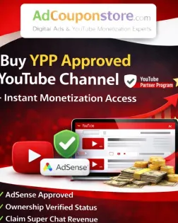 Buy YPP Approved YouTube Channel – Instant Monetization Access