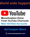 Monetization Done Fresh YouTube Channels | New Verified Accounts
