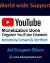 Monetization Done Organic YouTube Channels | Naturally Grown &amp; Verified