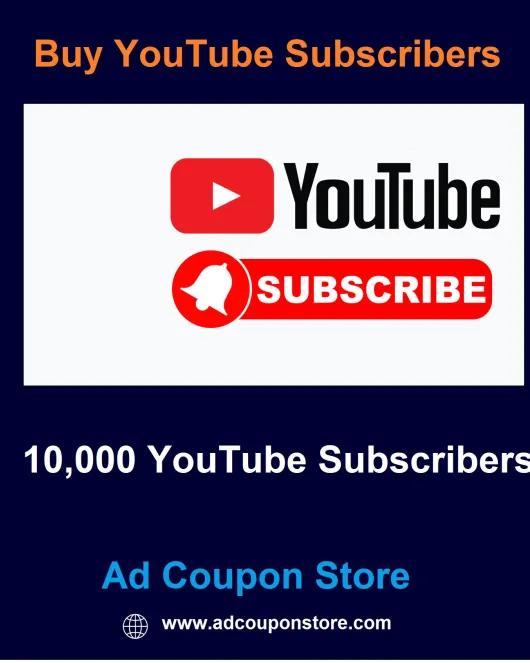 Buy 10,000 YouTube Subscribers (worldwide)